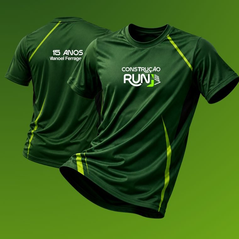 Camisa oficial da corrida